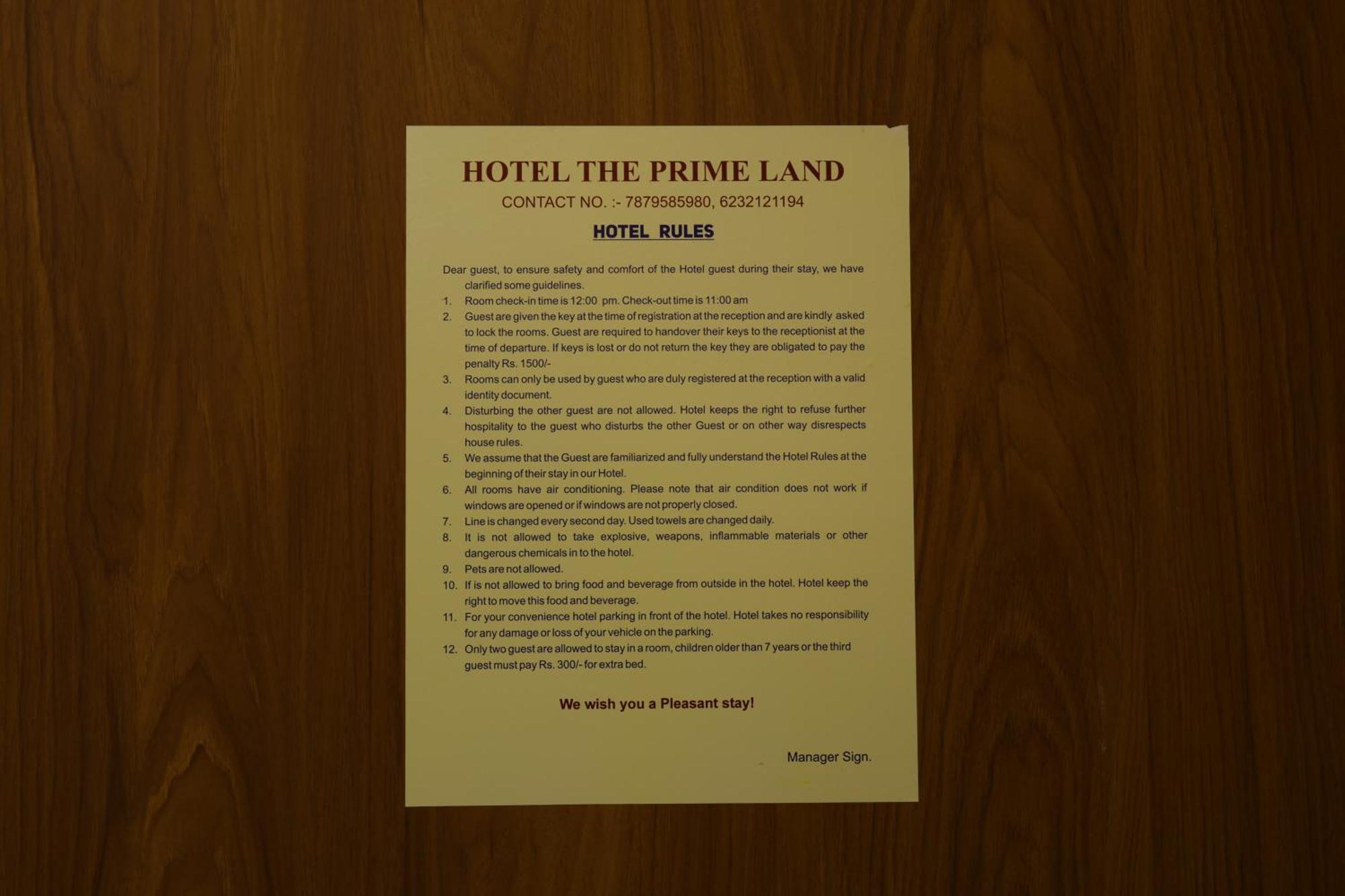 Hotel The Prime Land Hoshangabad Kültér fotó